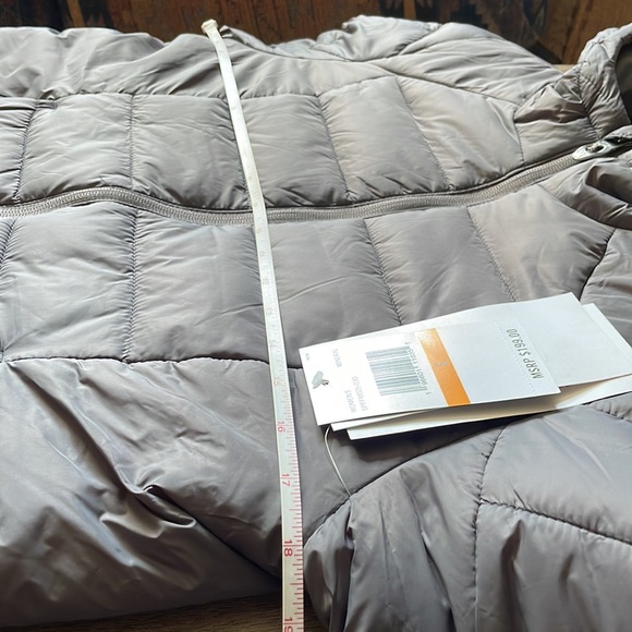 NWT Spyder Clara Puffer Jacket Mineral Grey - Picture 15 of 16